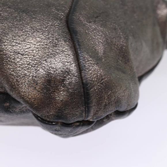 Salvatore Ferragamo Hand Bag Leather Gold Tone Auth bs15051 - Picture 16 of 16